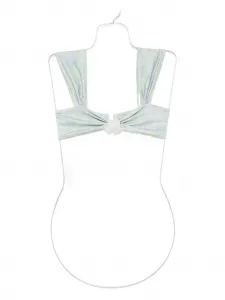 Топ бикини с принтом Roberta Einer, зеленый