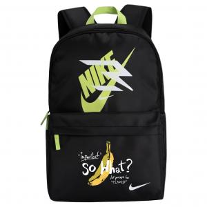 Nike Полиэстеровый рюкзак унисекс с цветочным принтом, Banana