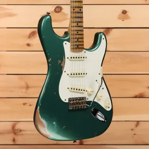 Fender Custom Shop Limited 1956 Stratocaster Heavy Relic - Старый Шервуд Грин - CZ580566 - PLEK'ированная