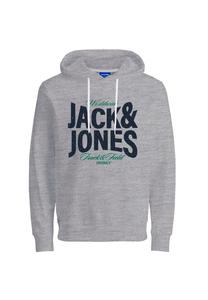 Толстовка с капюшоном Hoodie Mel Jack & Jones, серый