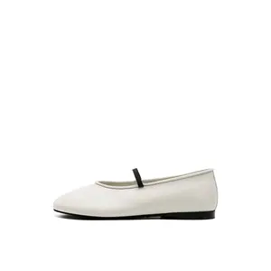 Нескользящие, износостойкие, дышащие низкие детские кожаные туфли для детей Staccato, бежевый