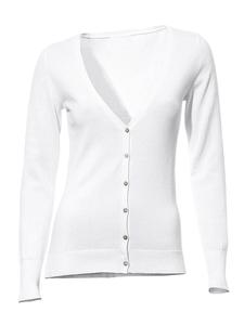 Вязаный кардиган heine, White