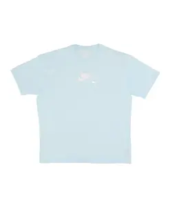 Спортивная футболка с графическим принтом, круглый вырез, синяя Nike, синий