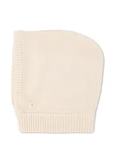 Вязаная шапка из смесовой пряжи с добавлением шерсти вирджин Bogner, нейтральный