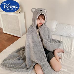 Disney Плед Koala Throw Blanket, серый, из утолщенного хлопкового флиса