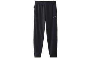 Трикотажные спортивные штаны мужские черные Lining, черный