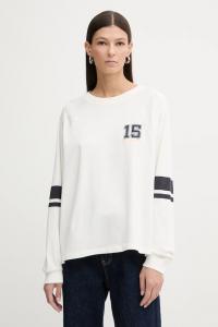 Хлопковый лонгслив Marc O'Polo, белый