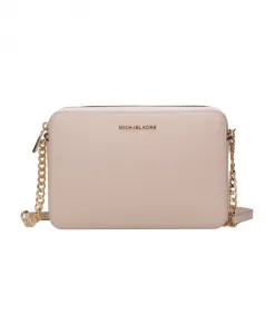 Розовая сумка через плечо из сафьяновой кожи Michael Kors, розовый