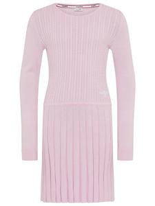 Kangaroos Вязаное платье розового цвета