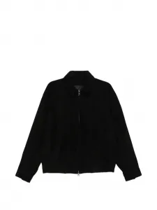 Замшевая куртка на молнии Giorgio Brato, черный