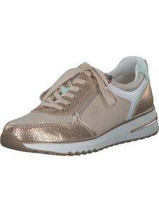 Элегантные туфли на шнуровке Marco Tozzi, цвет gold comb