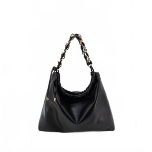 Женская большая веганская сумка-шоппер Susan в черном цвете Like Dreams