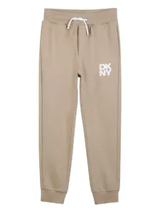 Спортивные брюки с логотипом Dkny Kids, нейтральный
