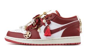 Jordan Баскетбольные кроссовки Air 1 Vintage, унисекс, низкие, белые