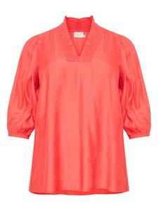 Блузка KAFFE curve, красный