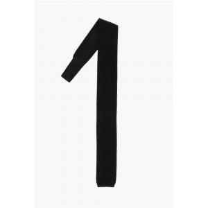 CC COLLECTION Однотонный шелковый галстук Corneliani, черный