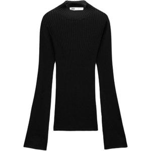 ZARA Топ женский черный