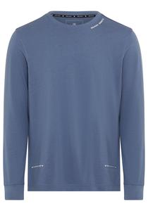 DELMAO Лонгслив в синем дениме