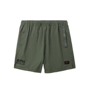 Alpha Industries SS24 повседневные шорты Unisex Army Green