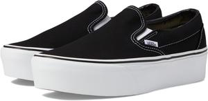 Кроссовки Slip-On Stackform Vans, цвет Canvas Black/True White