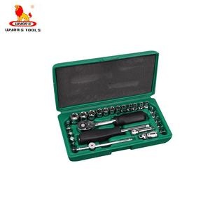 Набор торцевых ключей Wynns 6,3 мм, набор сверхмощных ключей с храповым механизмом, инструменты для ремонта автомобилей Xiaofei, набор из 29 предметов [Xiaofei 1/4 дюйма] W029 по индивидуальному заказу