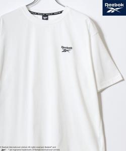 Футболка оверсайз с вышивкой, круглый вырез, короткие рукава Reebok, белый