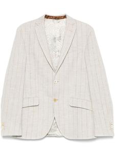Пиджак в тонкую полоску ETRO, нейтральный