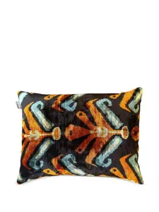 Бархатная подушка с узором (50 x 40 см) Les-Ottomans, черный