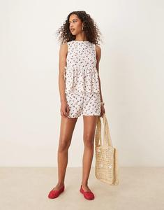 Комбинируемые шорты ASOS DESIGN с принтом вишни