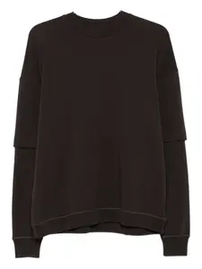 Толстовка с двойными рукавами DARKPARK, коричневый