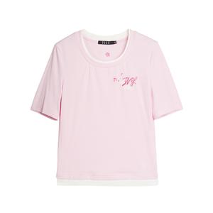 Футболка Fun Collection для женщин ELLE, розовый