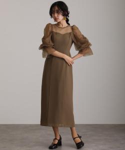 Вечернее платье для свадебной церемонии, платье для приглашения, платье для торжественного случая, платье для вечеринки после свадьбы Pourvous, цвет Ash Brown