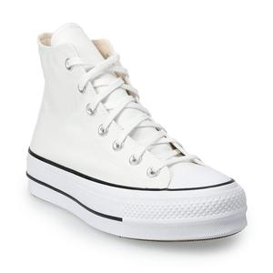 Женские высокие кеды на платформе Converse Chuck Taylor All Star Lift, цвет White Black