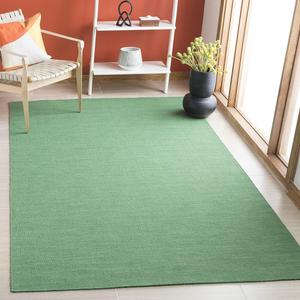 Ковер SAFAVIEH, 153 x 244 см, Kilim Collection, Green, ручной работы, повседневный, цельный шерстяной, идеально для помещений с высокой проходимостью в гостиной, спальне (KLM850Y)