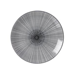 Десертная тарелка Ritzenhoff Breker, 21,5 см, черно-белый