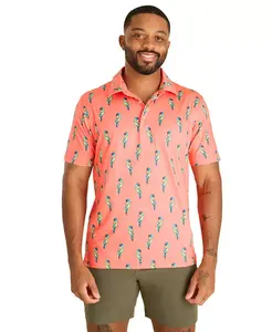 Мужская поло The Talk Of The Tropics Performance Chubbies, оранжевый