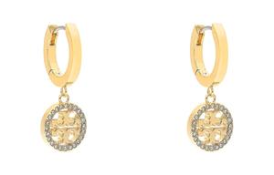 Серьги-шармы с логотипом Miller TORY BURCH, золотой