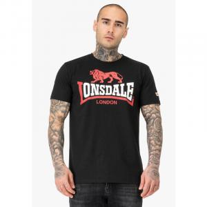 Спортивная футболка Lonsdale, цвет schwarz/rot