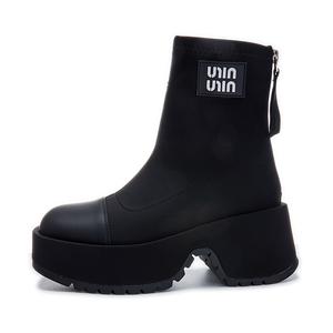 POOQ Ботильоны женские черные