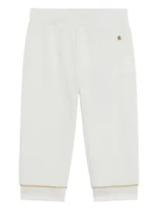 Спортивные брюки с монограммой Roberto Cavalli Junior, нейтральный