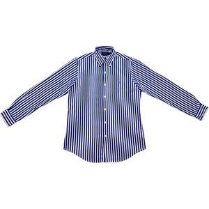 Polo Ralph Lauren Рубашка мужская синяя с белой надписью