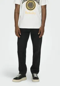 Джинсы прямого кроя onsedge Only & Sons, Black Denim