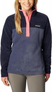 Женский свитер Columbia Benton Springs 1/2 Snap, Nocturnal/Dark Nocturnal/Camellia Rose