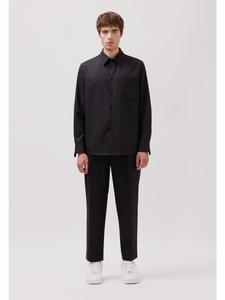 Обычная черная рубашка Studio Seidensticker