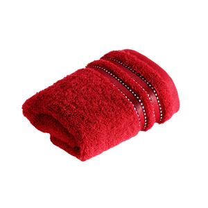 МЫЛЬНОЕ ПОЛОТЕНЦЕ Cult de Luxe NOS Laundry Красное 30/30 см Vossen, красный