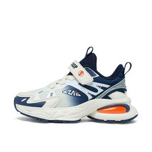 Детские противоскользящие кроссовки с амортизацией и устойчивостью к истиранию для подростков BIG WASP, бежевый/синий