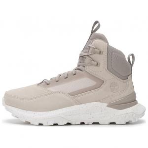 Timberland Высокие походные ботинки мужские White с устойчивостью к истиранию