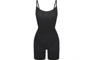 Скаймс мид-тай бодисьют комбинезон женский ONYX/черный