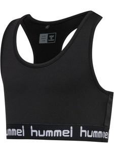 Детский спортивный бюстгальтер черного цвета Hummel