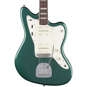 Электрогитара Fender American Vintage II 1966 Jazzmaster - гриф из палисандра - металлический цвет Sherwood Green